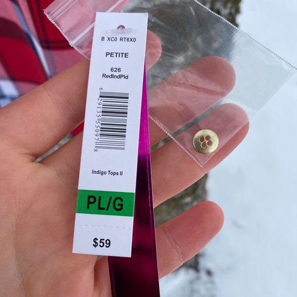 Woman's Shirt ADX Petite - Picture 4 of 4